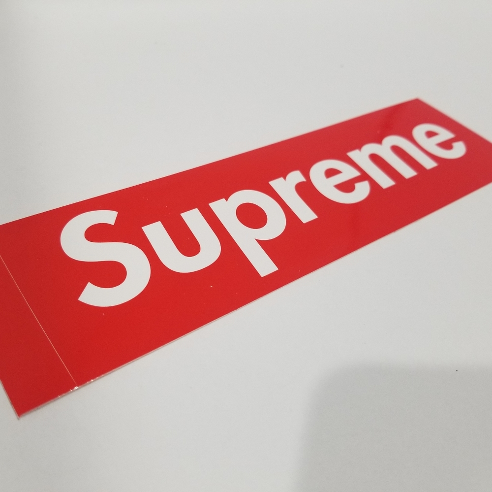 Supreme Box Logo Sticker